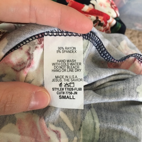 NWT Short Sleeve Floral Maxi by Reborn J - Picture 8 of 8